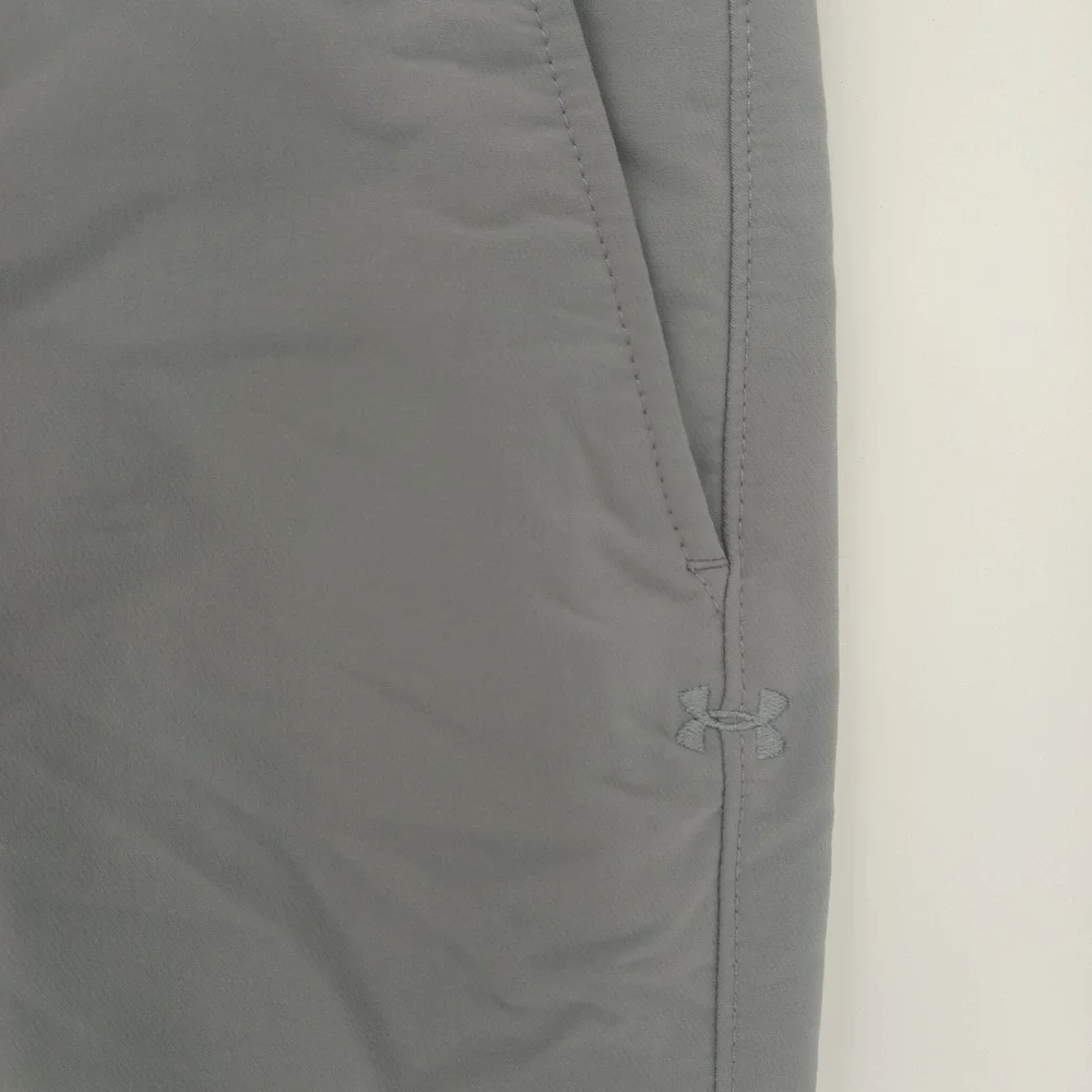 Under Armour Boys Gray Loose Golf Pants Performance Trousers 1290353 Size 10